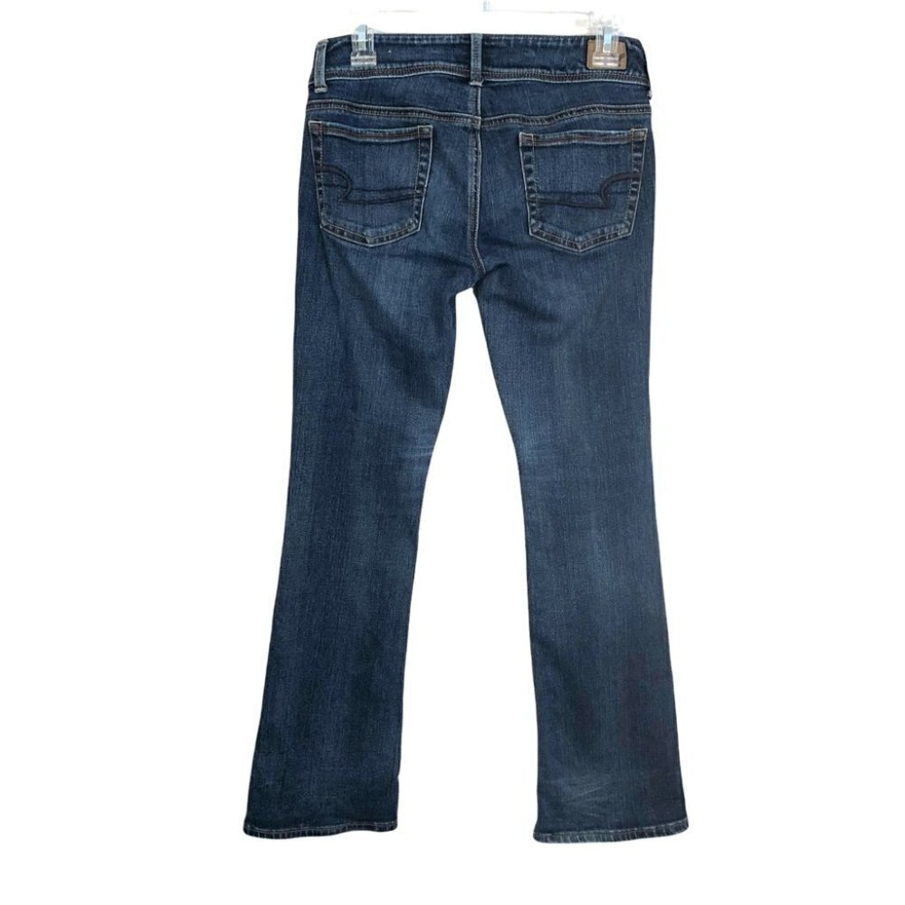 American Eagle Ladies 2 Kick Boot  Denim Jeans - Picture 3 of 6